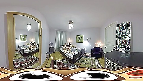 Horny couple fuck with toys
