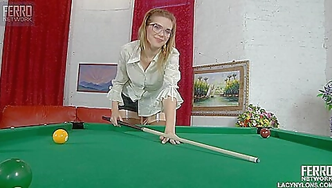 Sexy blondie with anal and pussy