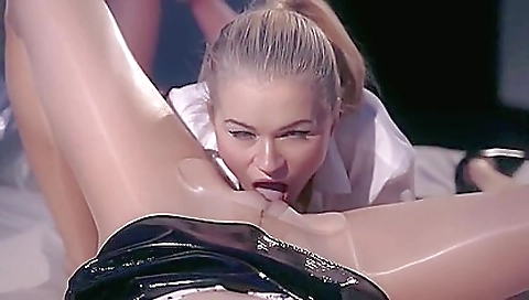 Sexy asian chick fucks two black dicks Sexy asian chick fucks two black dicks