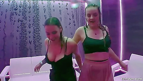 Titty Time In The Orgy Shower